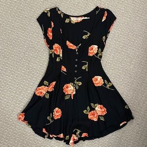 Urban‎ Outfitters Kimchi Blue floral romper